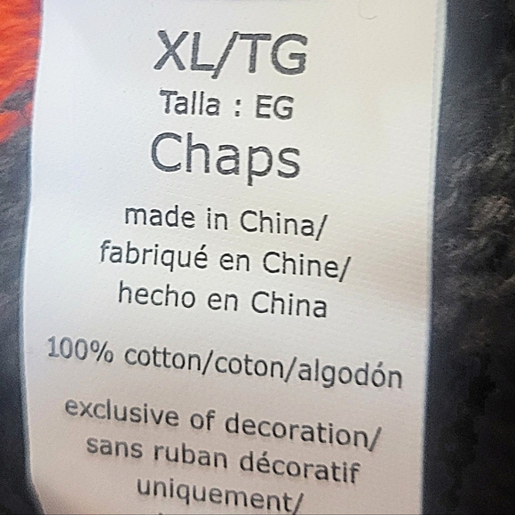 Chaps - Men's Orange and Forrest Green Zip Neck Striped Sweater- Size XL - Picture 2 of 5